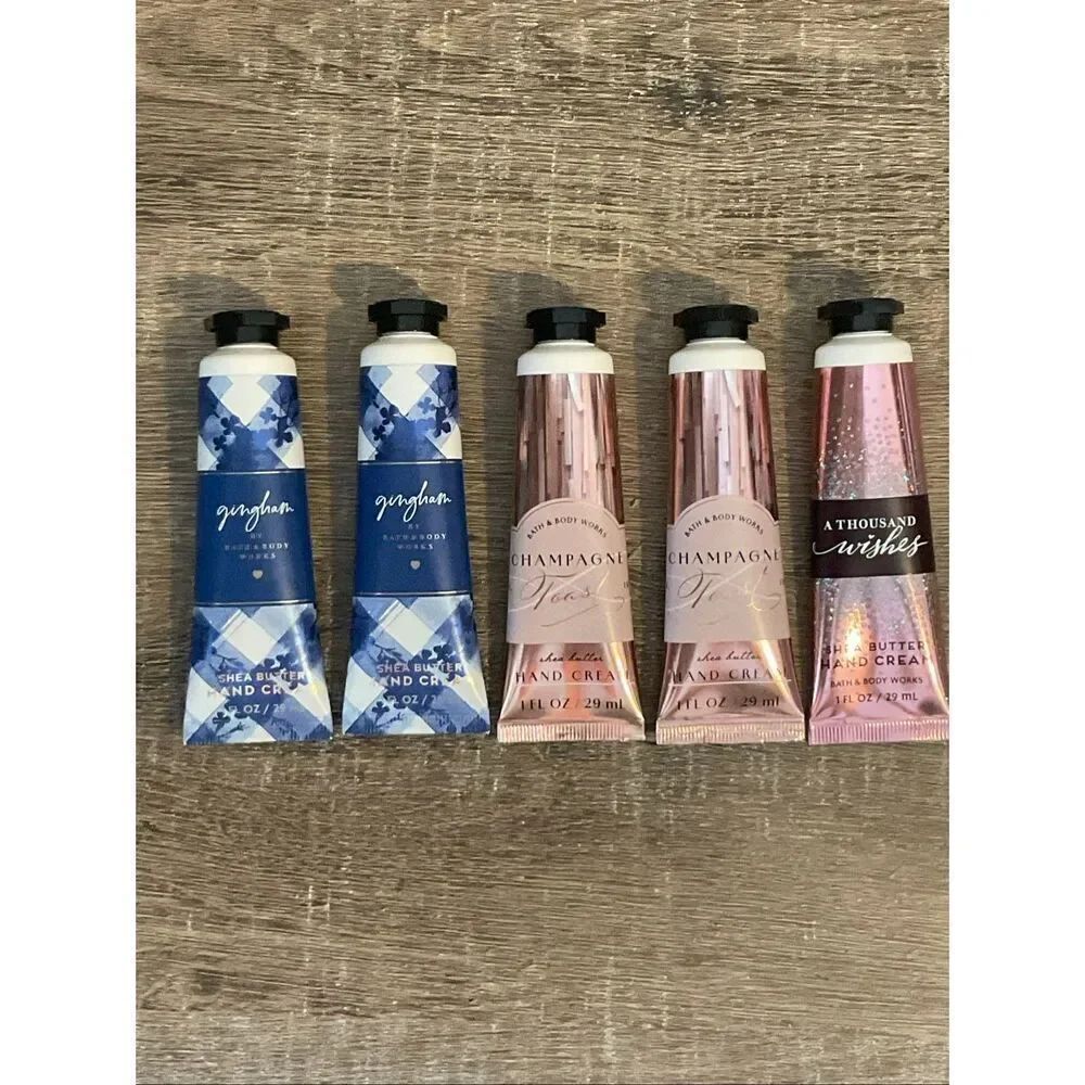 Bath and Body Works 5 Asst Hand Creams